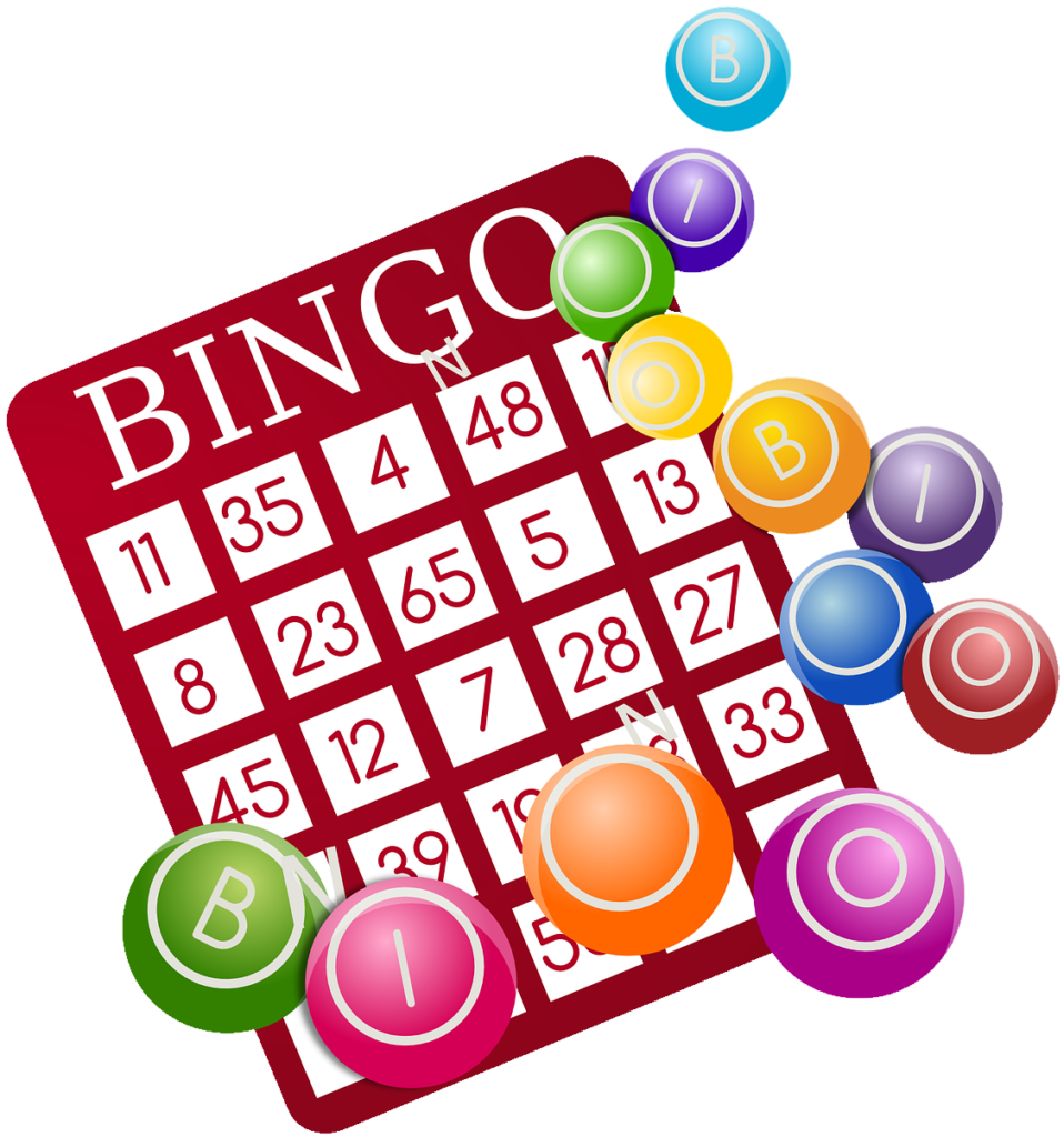 Cartelas de Bingo Para Imprimir Com Contas de Divisão Nível Médio