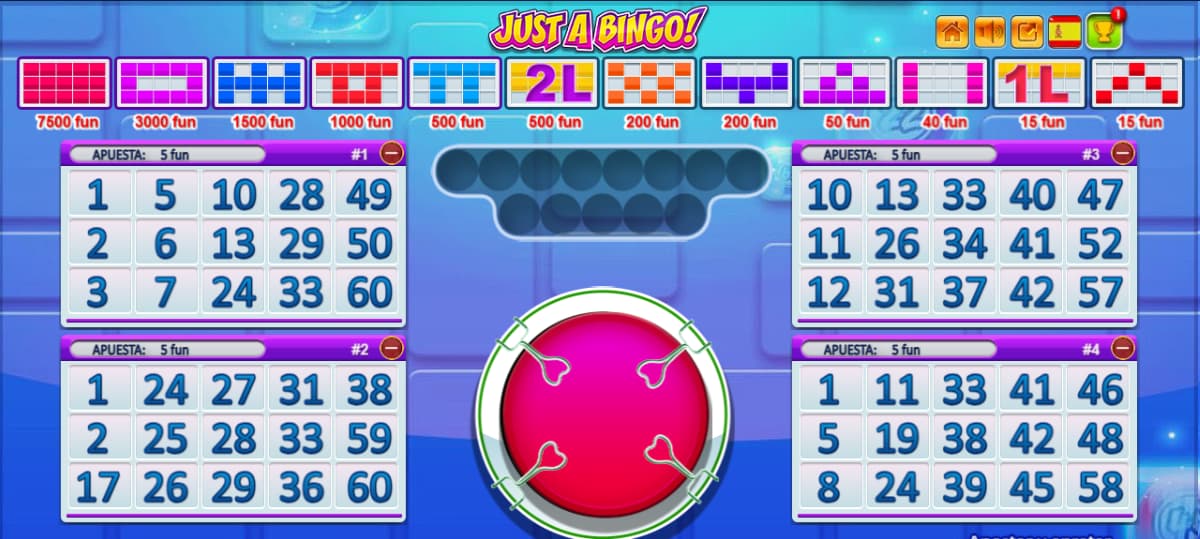 Showball 3 » Jogos Bingos Grátis » Video Bingo Online 