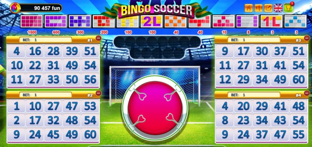 Jogos Bingo Soccer