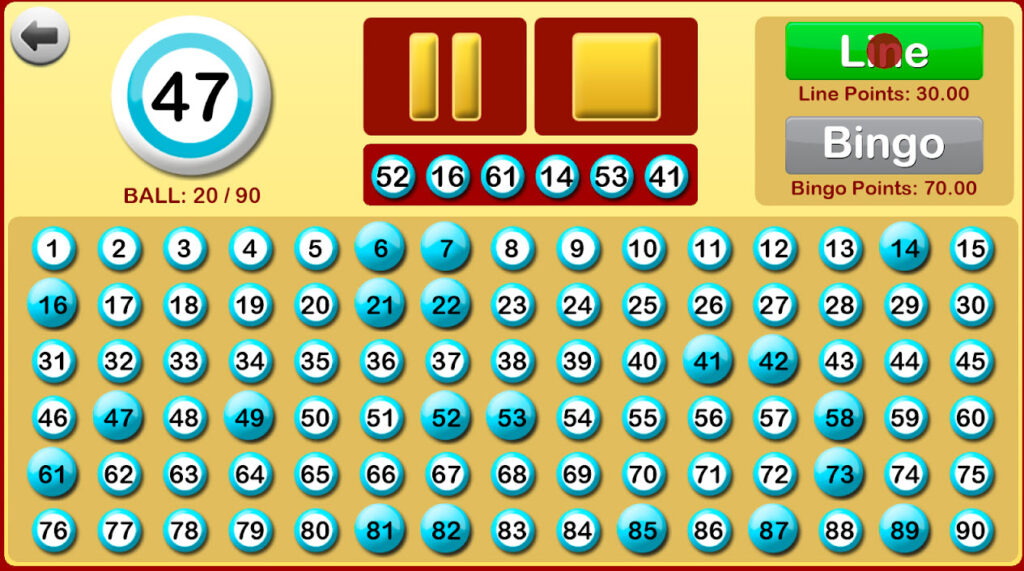 Passos para Jogar Bingo Online