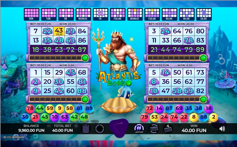 Atlantis Bingo 1