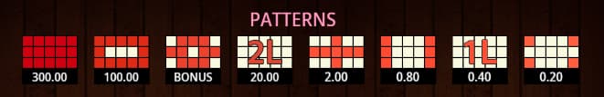 Bingo Hortinha patterns